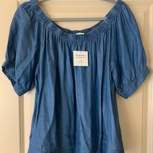 Kate Spade Off the Shoulder Blouse
